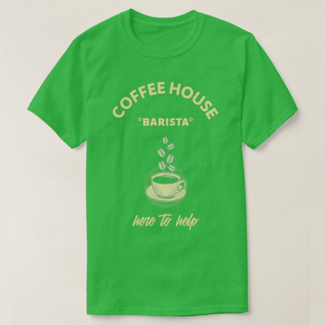 CAMISETA CAFÉ BARISTA 2 (Frente do Design)