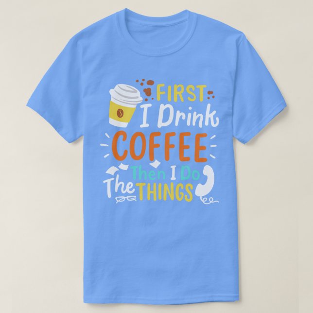 Camiseta Café Barista Café Lover 3 (Frente do Design)