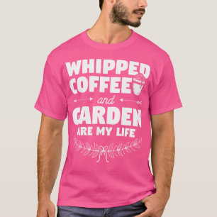Camiseta Café Batido E Jardim São Minha Vida Jardins Ga
