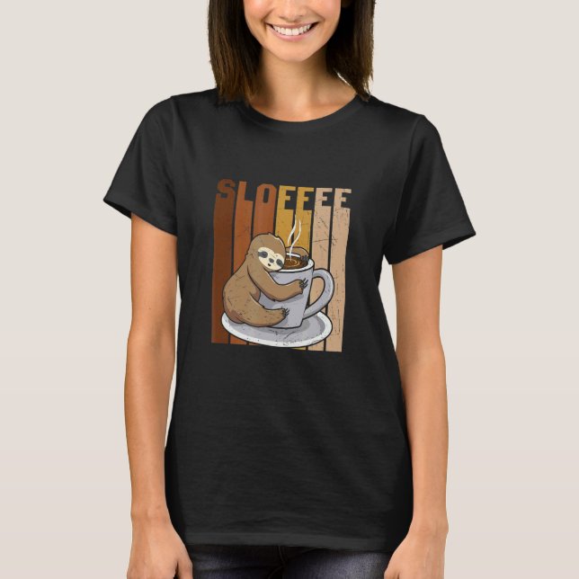 Camiseta Café Bebida Drinker Lama (Frente)