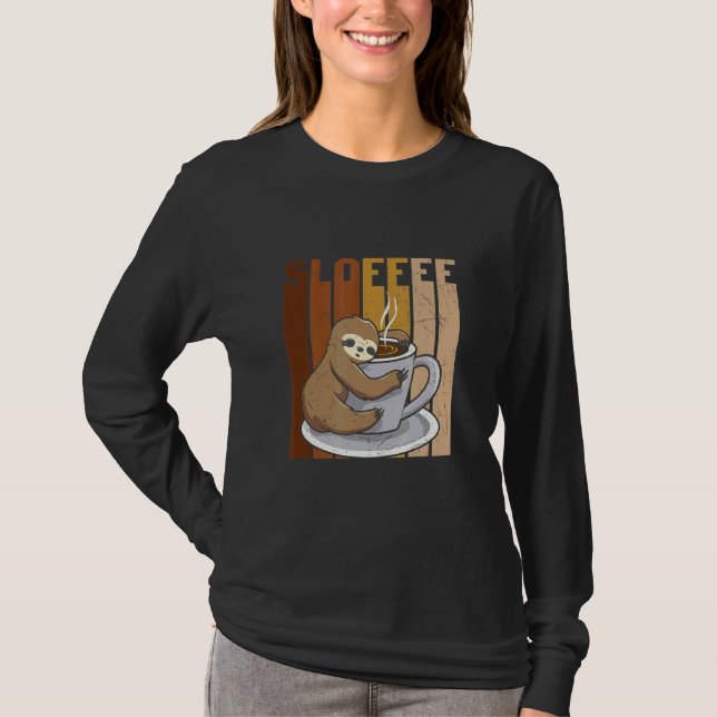 Camiseta Café Bebida Drinker Lama (Frente)