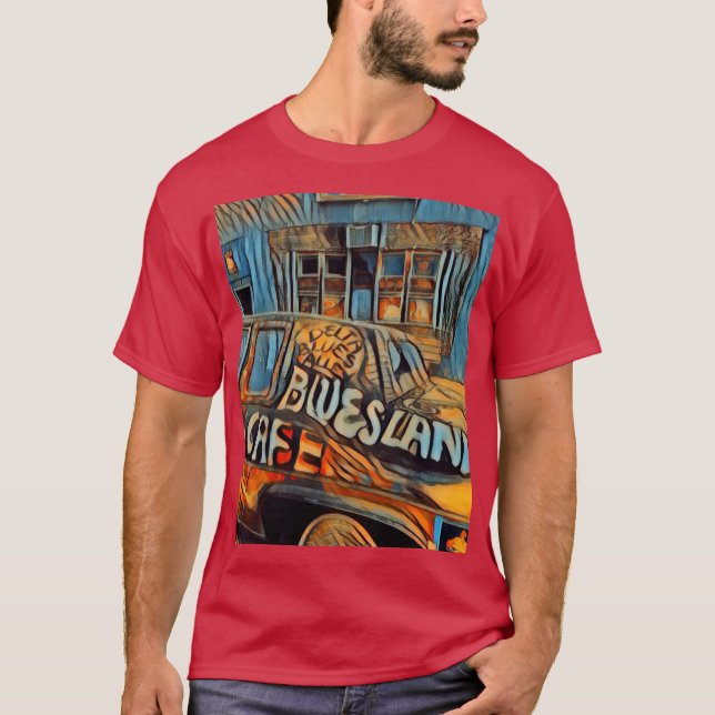 Camiseta Café Bluesland (Frente)