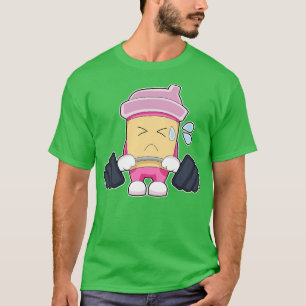 Camiseta Café Bodybuilding Barbell