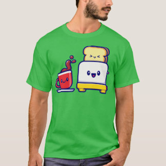 Camiseta Café Bonito Com Pão De Torre