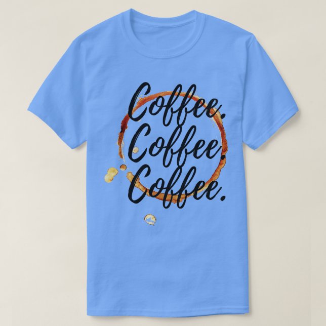 Camiseta Café Café (Frente do Design)