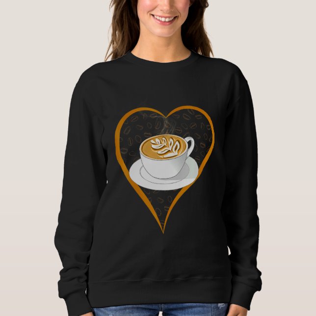 Camiseta Café Café Cute Cappuccino (Frente)