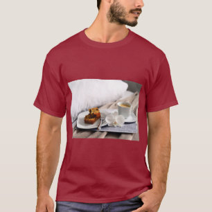 Camiseta Café & Café da Manhã na Cama
