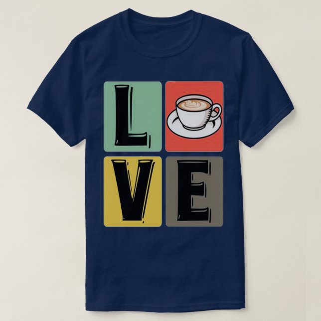 Camiseta Café Café Xícara Cappucci Café Café 2 (Frente do Design)