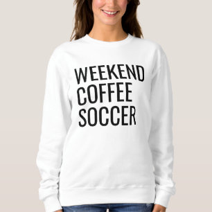 Camiseta Café, Camisola de Café, Soccer Sweatshir