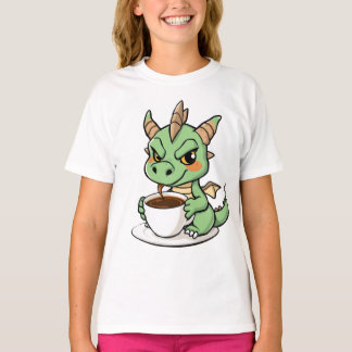 Camiseta Café, Caos e Dracenpower
