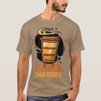 Camiseta Café Carregador Café Café Mug Café