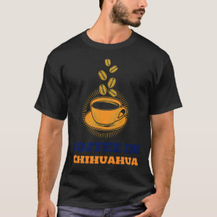 Camiseta Café Chihuahua E Felicidade