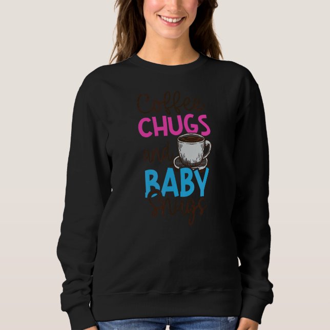 Camiseta Café Chugs E Bebês Au Pair (Frente)