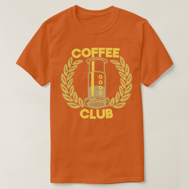 Camiseta Café Clube 1 (Frente do Design)