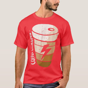 Camiseta Café Cobrando Café Cute De Mug Ou Chá Ou Eu Engraç