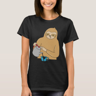 Camiseta Café Coffee Coffee Cachorro Cansado Cansado Cansad