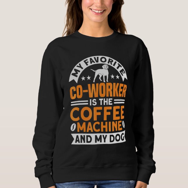 Camiseta Café Colaborador De Café E Café De Cães (Frente)