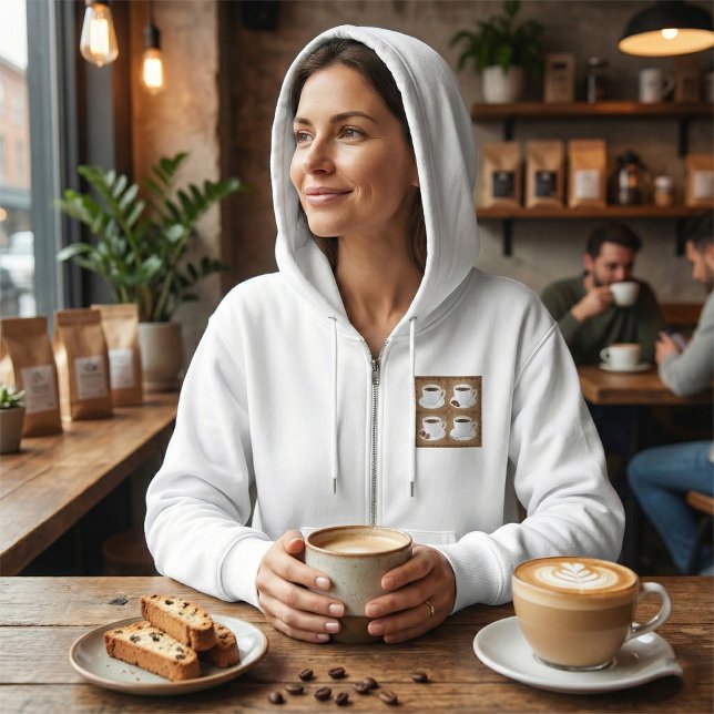 Camiseta Café com feijão e chocolate (Criador carregado)