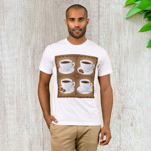 Camiseta Café com feijão e chocolate