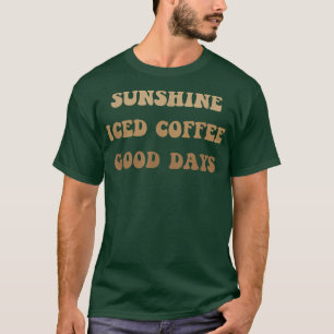 Camiseta Café Com Fio Solto Bons Dias Café Bonito