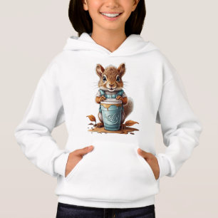 Camiseta Café com Gelo e Esquilo