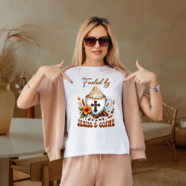 Camiseta Café com Jesus impulsionado