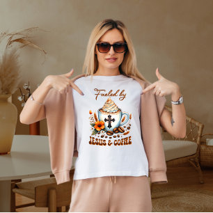 Camiseta Café com Jesus impulsionado