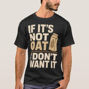Camiseta Café com Leite de Aveia Vegano Sem Laticínios Plan