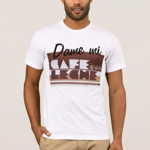 Camiseta Café com leite em pó