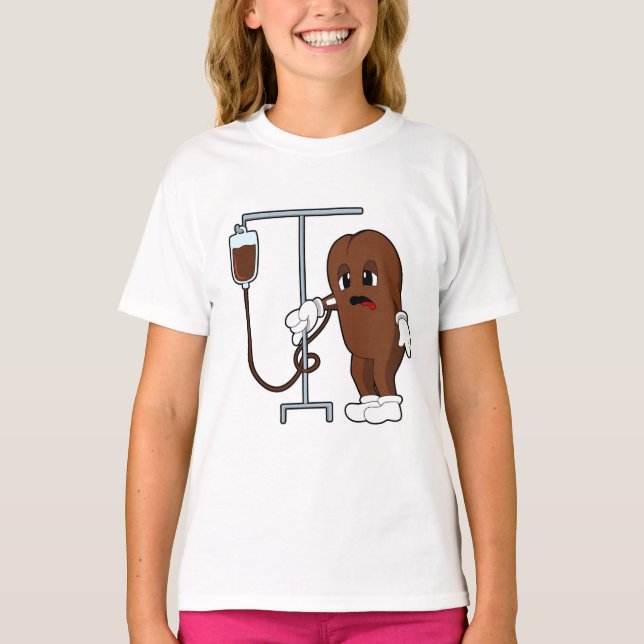 Camiseta Café com pote de café (Frente)