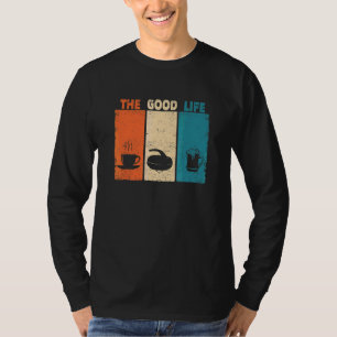 Camiseta Café Curling Beer Winter Sports Curler O Bom