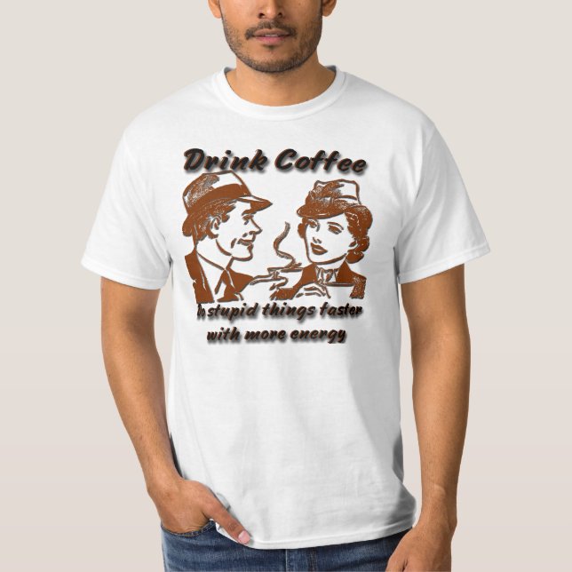 Camiseta Café da bebida (Frente)