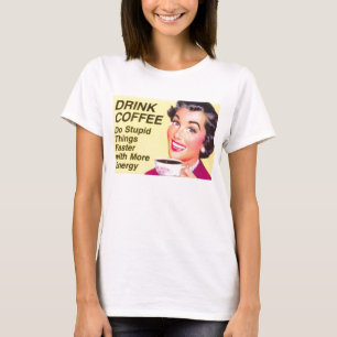 Camiseta Café da bebida