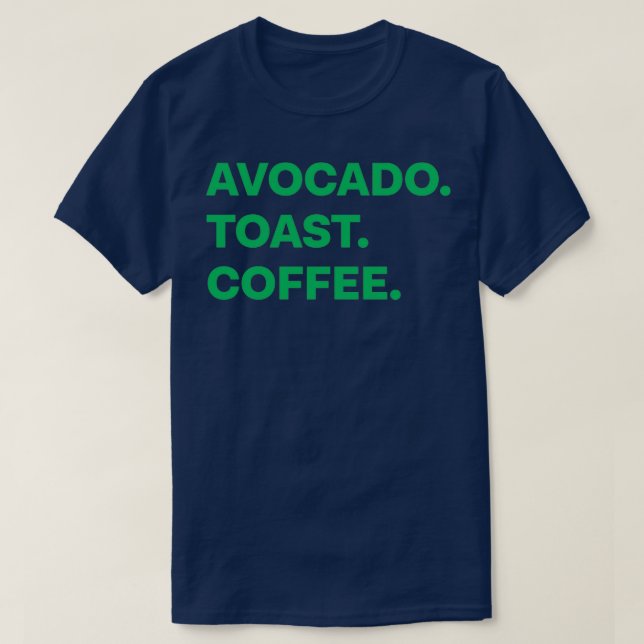 Camiseta Café da brinde Avocado (Frente do Design)