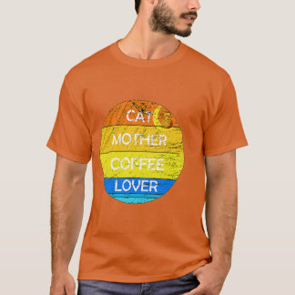 CAMISETA CAFÉ DA MÃE CAT 74