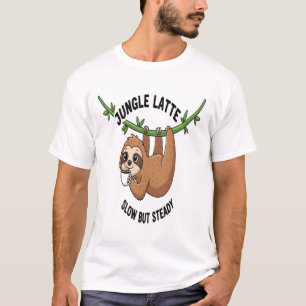 Camiseta Café da Manhã da Preguiça
