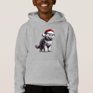 Camiseta Café da manhã de Natal, Gato de Papais noeis de Na