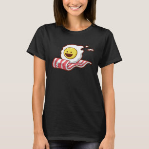 Camiseta Café Da Manhã De Ovo E Bacon