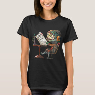 Camiseta Café da manhã em Innsmouth