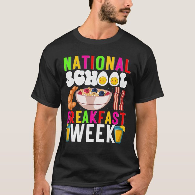 Camiseta Café da Manhã Escolar Nacional Semana 2024 (Frente)