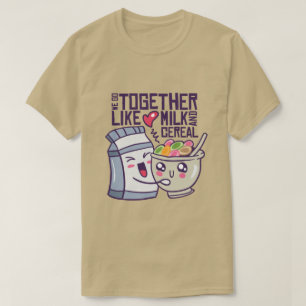 Camiseta Café da Manhã Kawaii  Nós combinamos