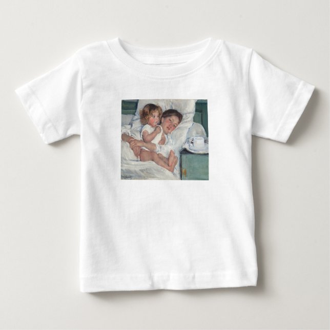 Camiseta Café da Manhã na Cama (Frente)