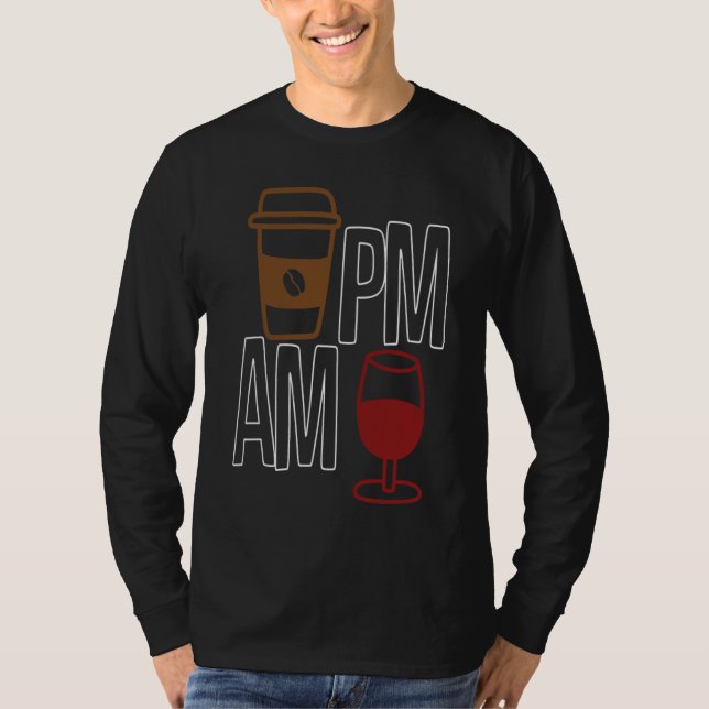 Camiseta Café da Manhã Roupas da Tarde Vencer Sarcasmo (Frente)