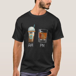 Camiseta Café da manhã Whiskey na tarde AM Wh