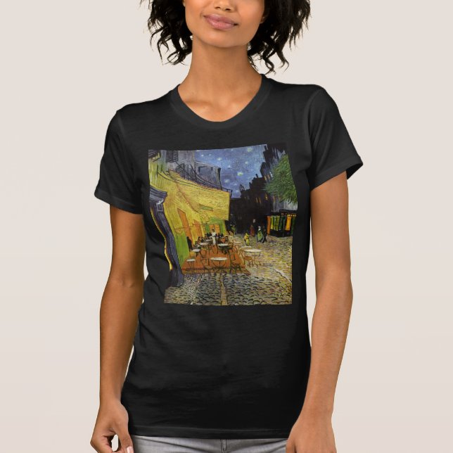 Camiseta Café da Noite de Van Gogh (Frente)