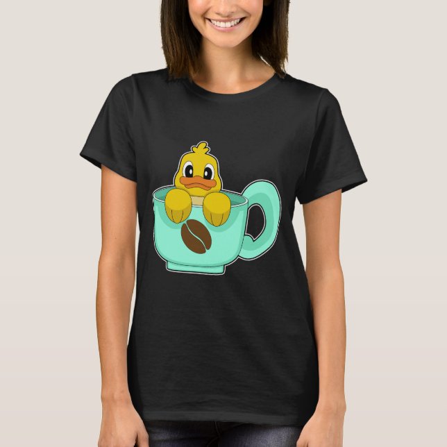 Camiseta Café da Taça Duck (Frente)