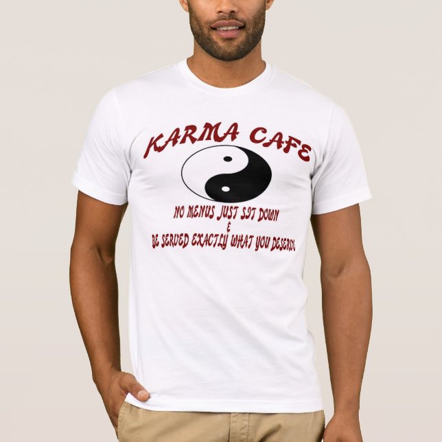 Camiseta Café das karmas (Frente)