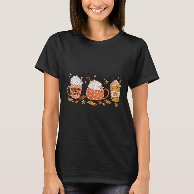 Camiseta Café de Abate Vibes Autumn Pumpkin (Frente)