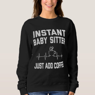 Camiseta Café de Babá Café Humor Pulso EKG