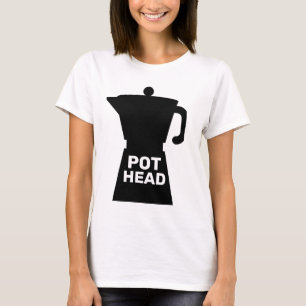 Camiseta CAFÉ DE CABEÇA pote